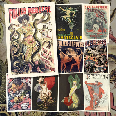 Tattoo Flash Collective Books French Posters