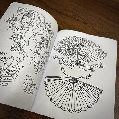 Tattoo Flash Collective Books Laurent- A Year In Review