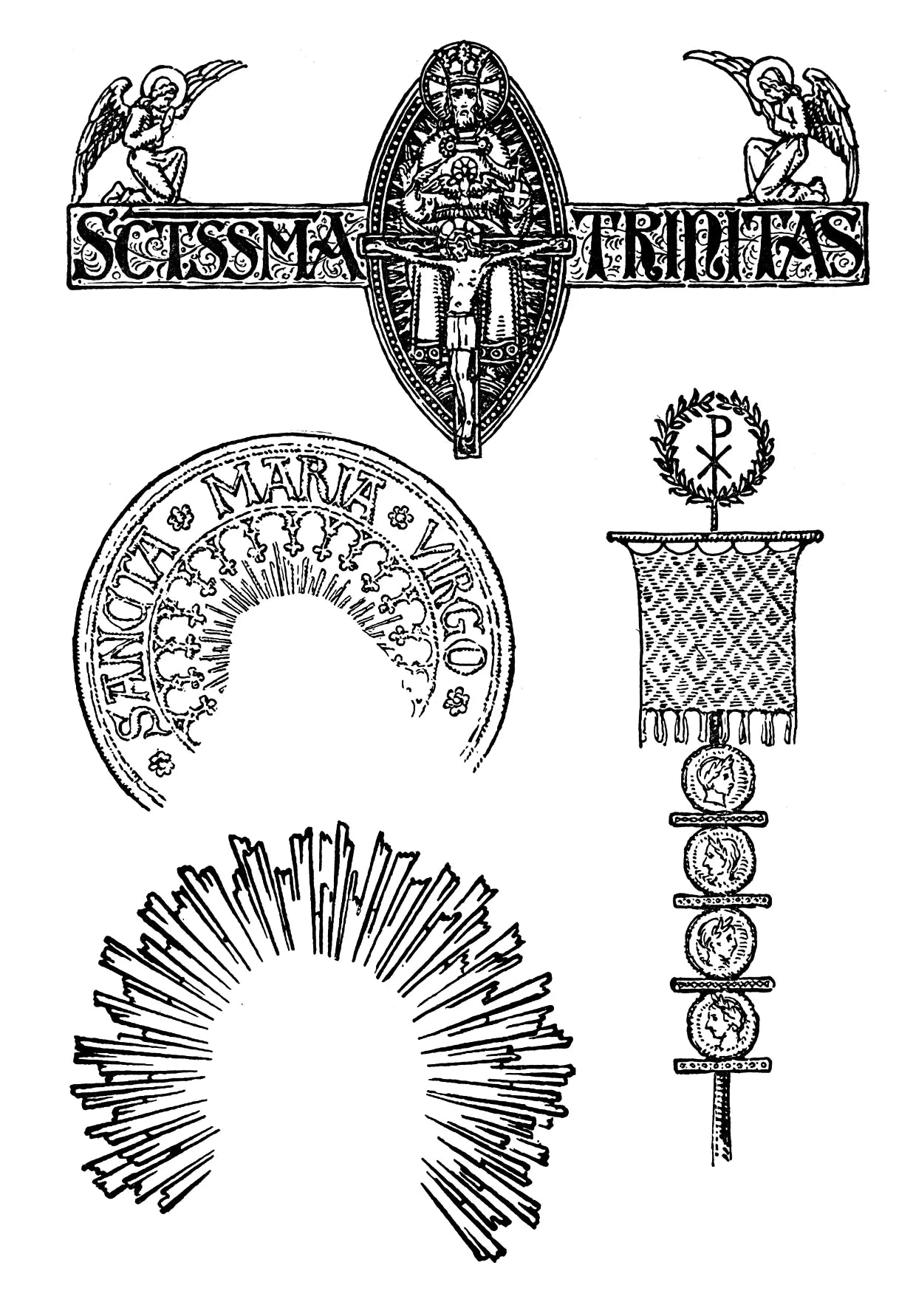 Tattoo Flash Collective Books Mystic Imagery - Christian