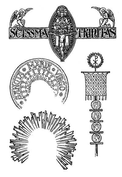 Tattoo Flash Collective Books Mystic Imagery - Christian