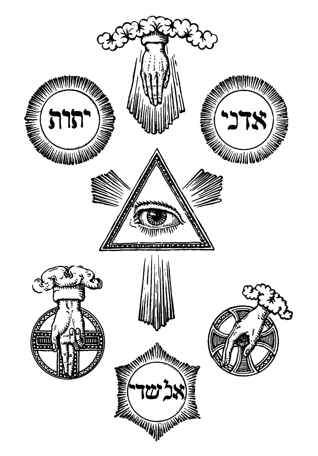Tattoo Flash Collective Books Mystic Imagery - Christian
