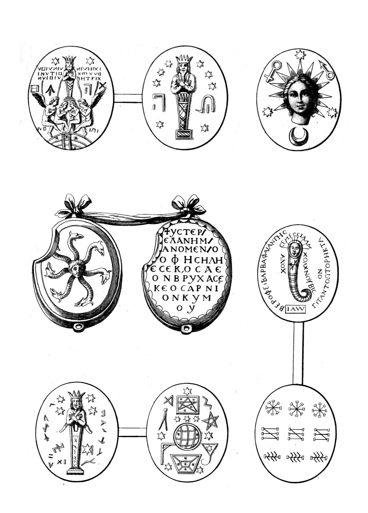 Tattoo Flash Collective Books Mystic Imagery - Gnostic