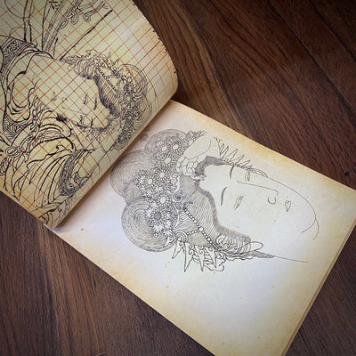 Tattoo Flash Collective digital books Hokusai Line Drawings ebook
