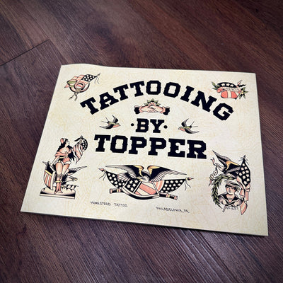 Topper Homestead Books Tattooing by Topper Vol.1