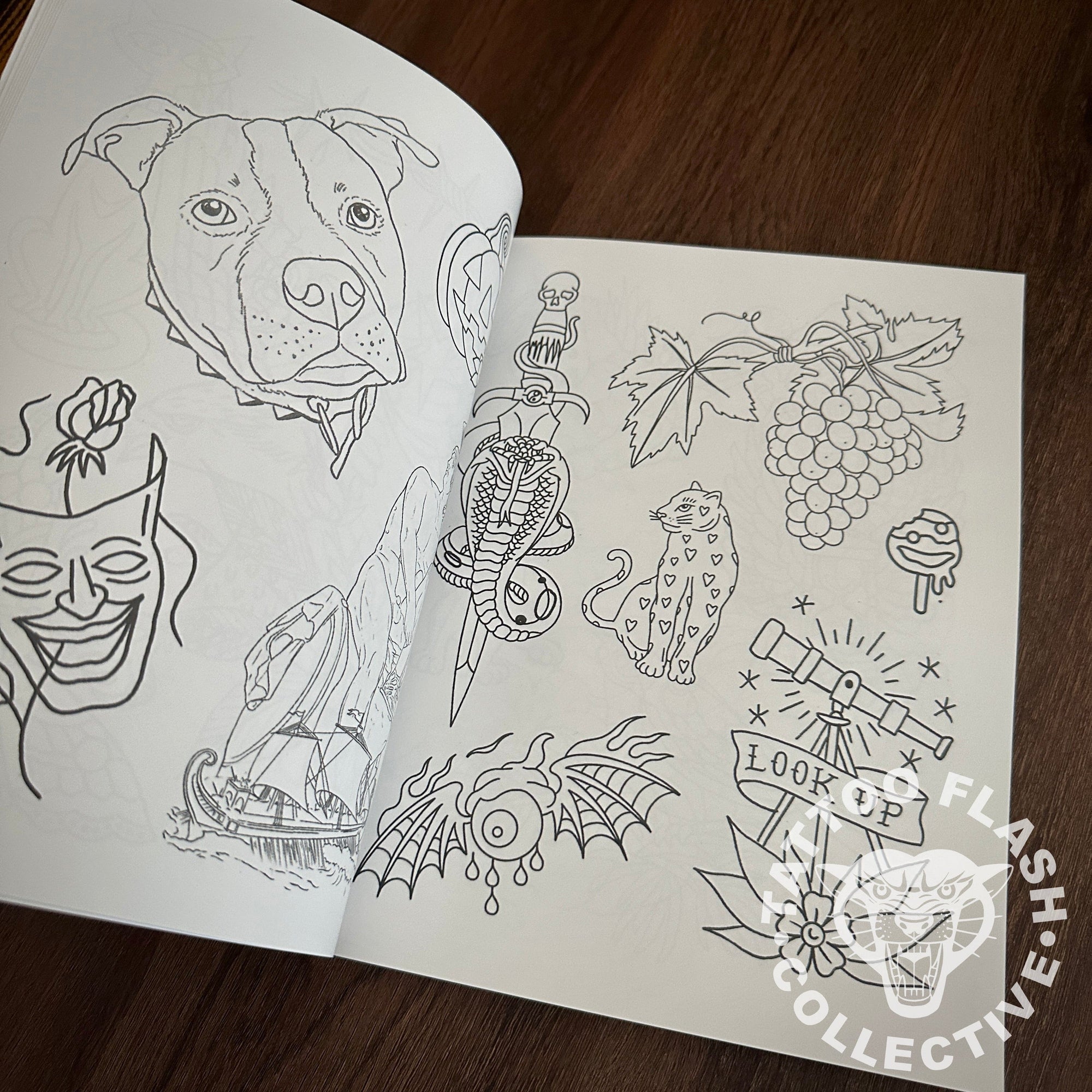 Wildcard tattoo Books Wildcard tattoo- book of lines