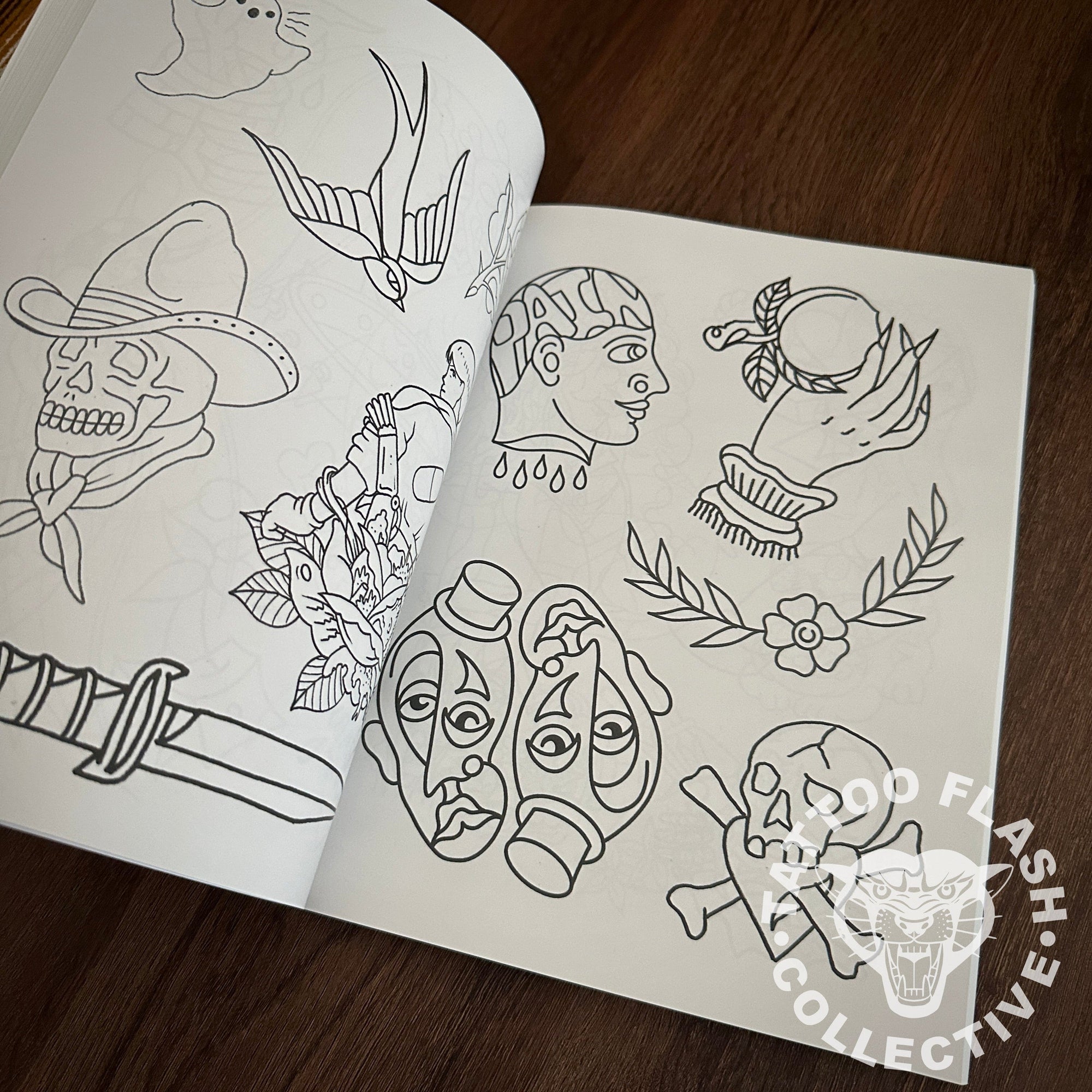 Wildcard tattoo Books Wildcard tattoo- book of lines