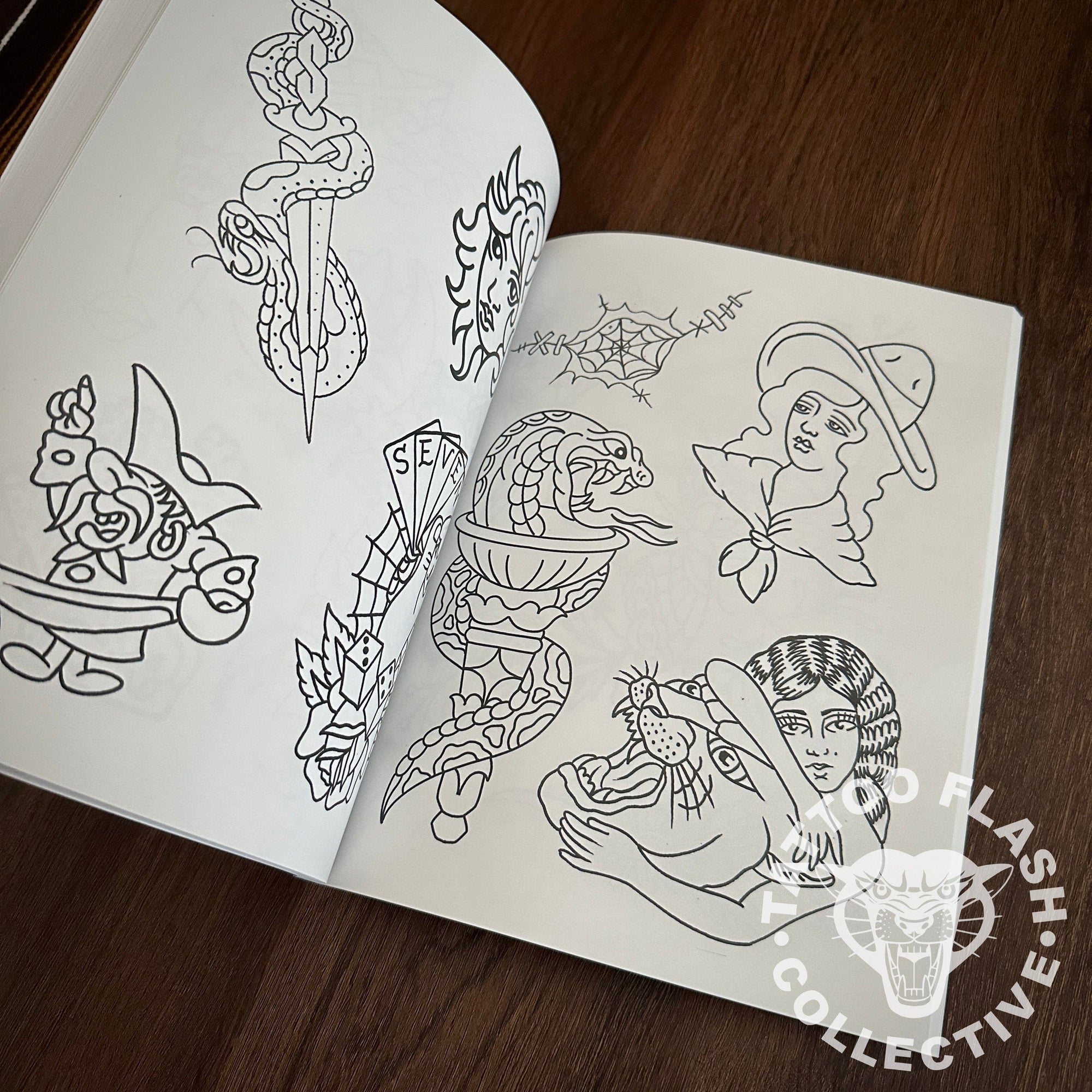 Wildcard tattoo Books Wildcard tattoo- book of lines