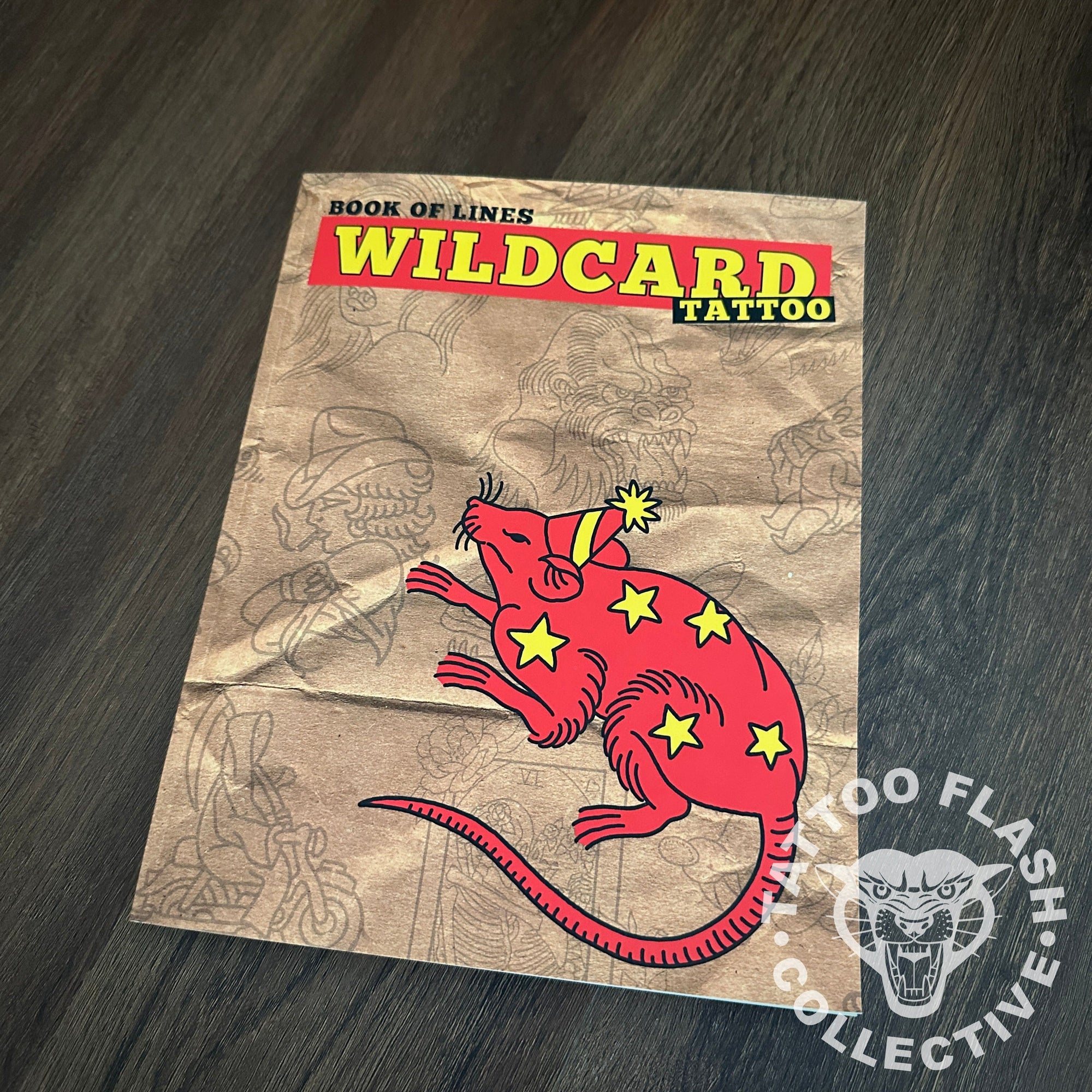 Wildcard tattoo Books Wildcard tattoo- book of lines