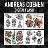 Andreas Coenen digital download Andreas Coenen 4 page Digital Flash #1-#4