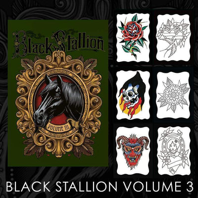 Black Stallion Tattoo Books Black Stallion Vol.3