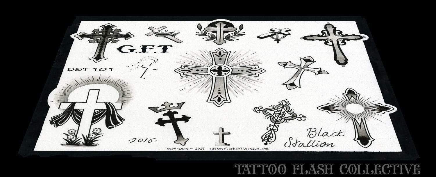 Black Stallion Tattoo Flash Black Stallion #101