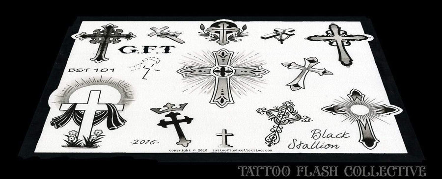 Black Stallion Tattoo Flash Black Stallion #101