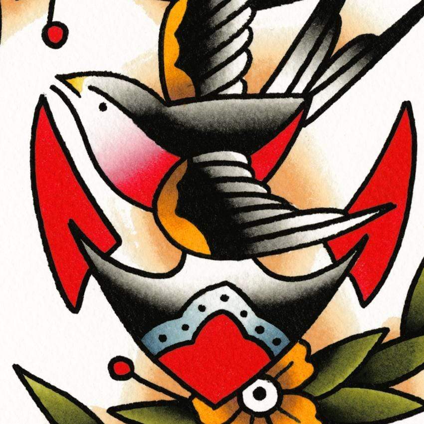 Black Stallion Tattoo Flash Black Stallion #110