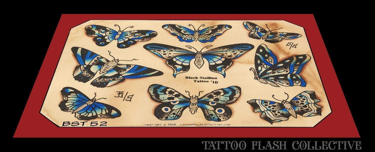 Black Stallion Tattoo Flash Black Stallion #52