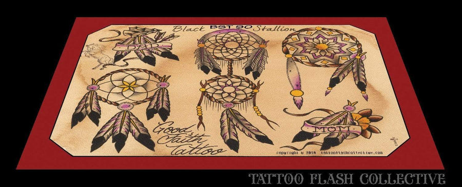 Black Stallion Tattoo Flash Black Stallion #90