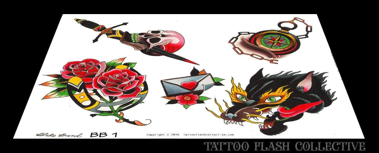 Blake Brand digital download Blake Brand 6 page Digital Flash #1-#6