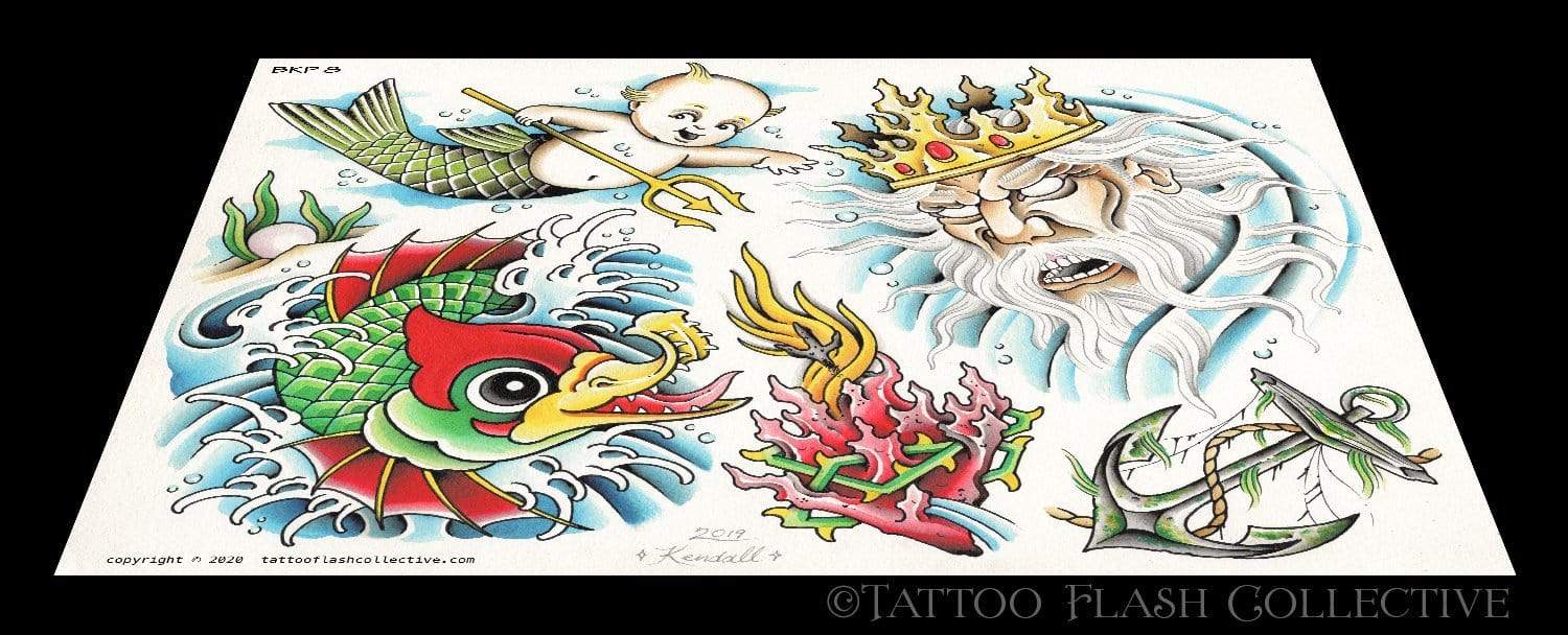 Braden Kendall #8 - tattooflashcollective