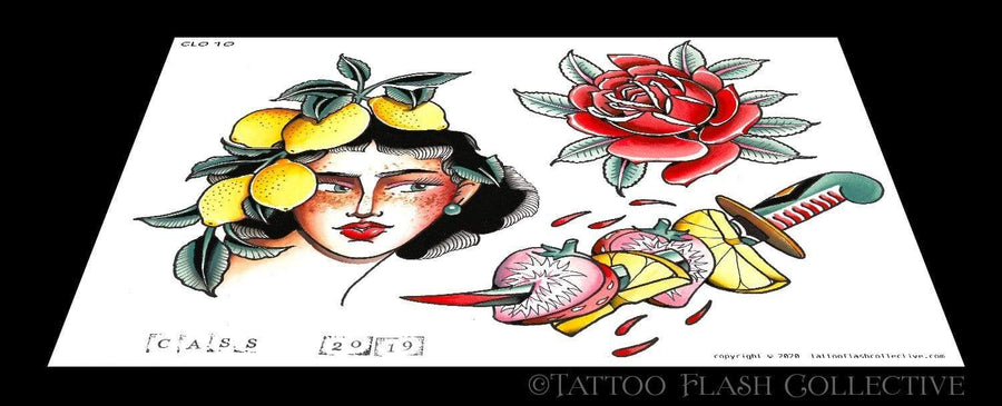 Cassie O'Neil #10 - tattooflashcollective