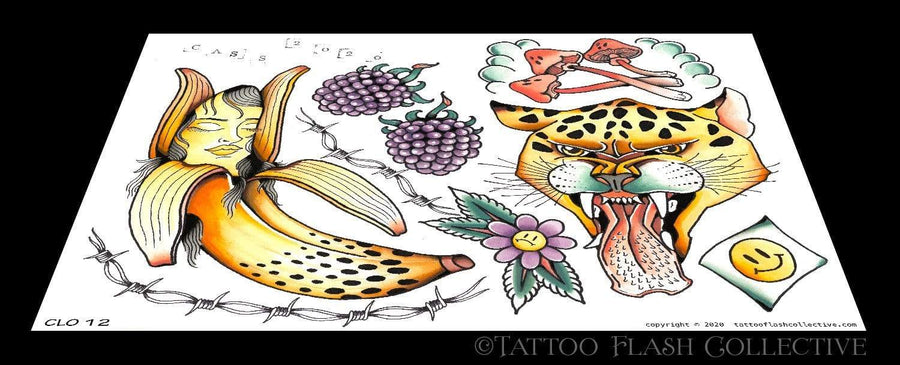 Cassie O'Neil #12 - tattooflashcollective