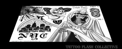 Dave Ball digital download Dave Ball 6 page Digital Flash set #1-#6