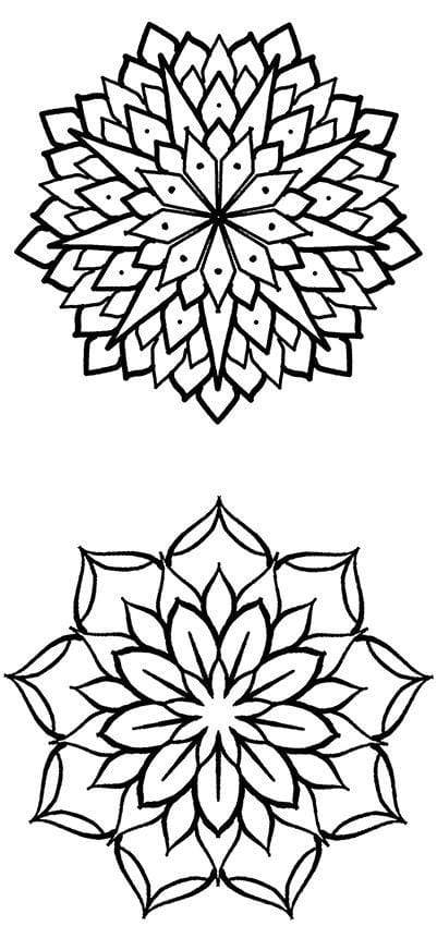 Dickie de Wit digital books Digital download- 100 Mandalas