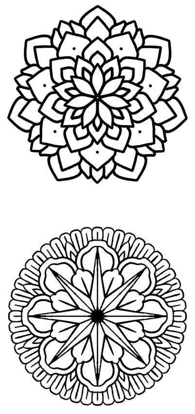 Dickie de Wit digital books Digital download- 100 Mandalas