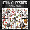 John Glessner digital download John Glessner 5 page Digital Flash #1-#5