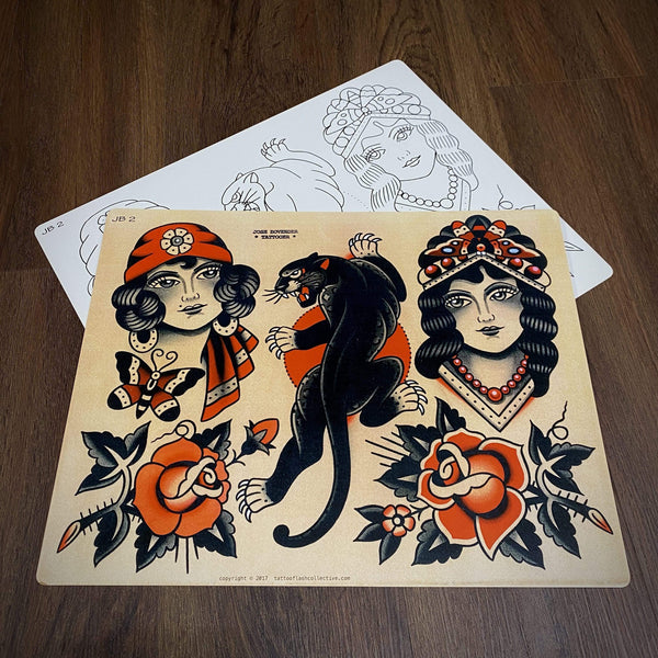 American Traditional Gypsy Flash
