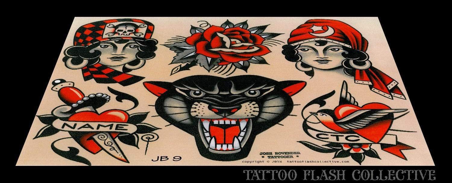 Josh Bovender #9 - tattooflashcollective