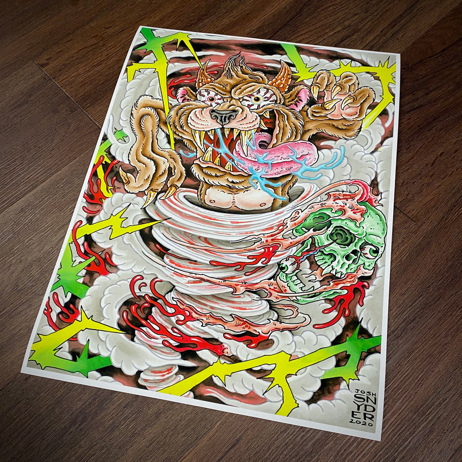 Josh Snyder prints 12"x16"- 30x40(cm) Josh Snyder Print#6 12"x16"- 30x40(cm) or 18"x24"- 45x60(cm)