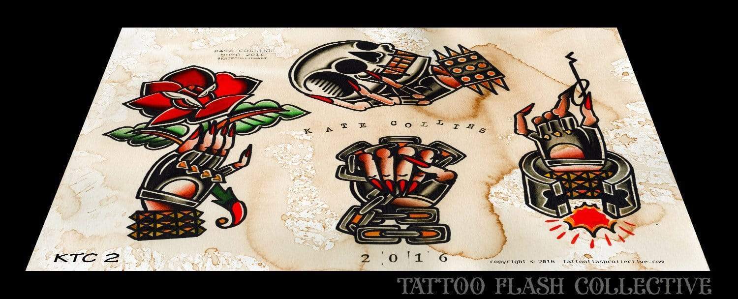 Kate Collins digital download Kate Collins 6 page Digital Flash #1-#6