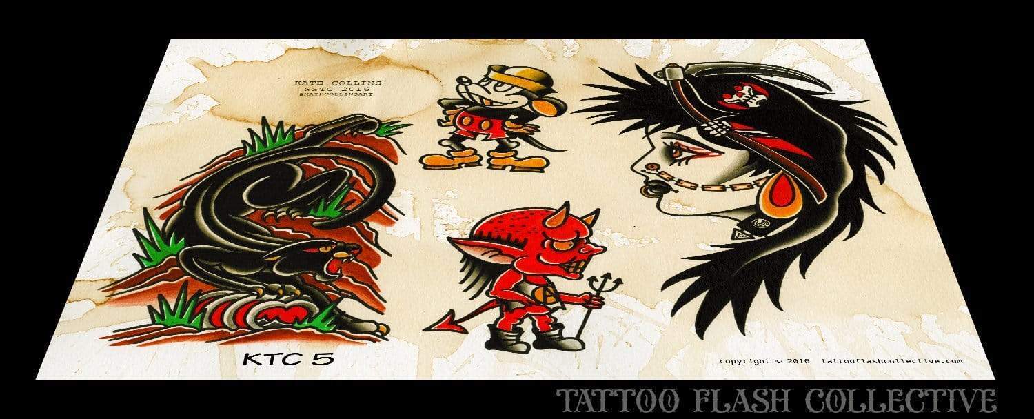 Kate Collins digital download Kate Collins 6 page Digital Flash #1-#6