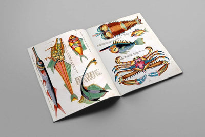 Tattoo Flash Collective Books Poissons