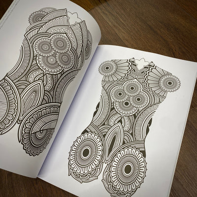 Tattoo Flash Collective Books Saeid Line Drawings Vol.1