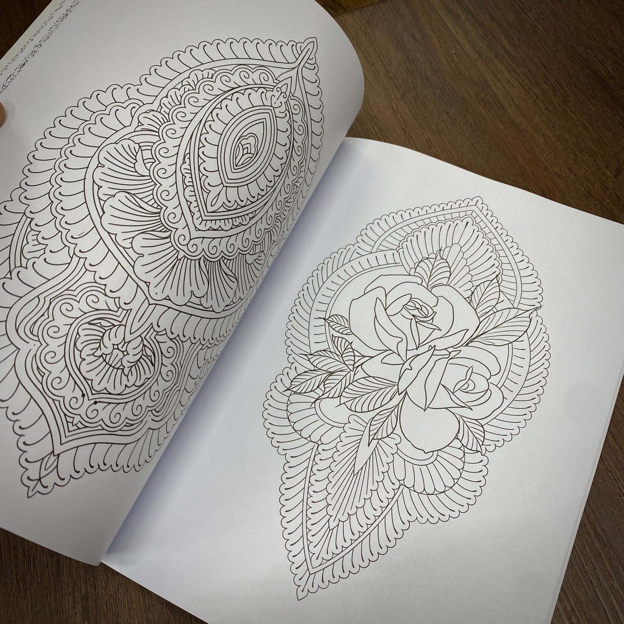 Tattoo Flash Collective Books Saeid Line Drawings Vol.1