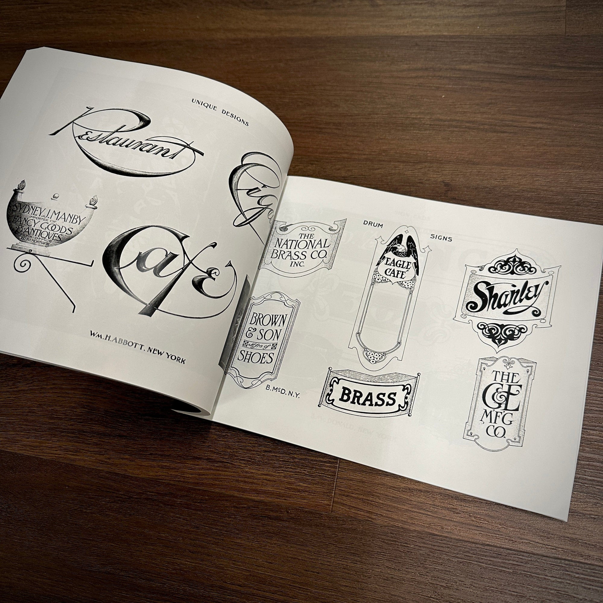 Tattoo Flash Collective Books Sign & Lettering book
