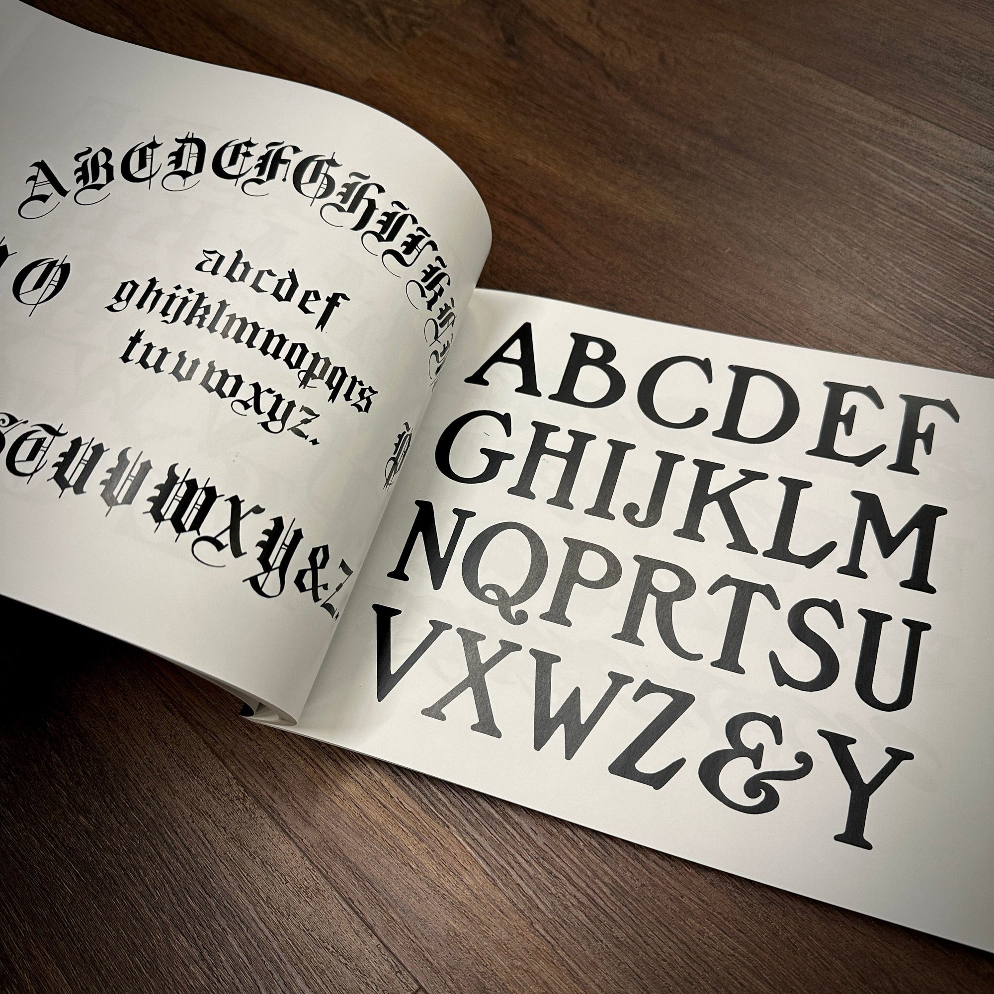 Tattoo Flash Collective Books Sign & Lettering book