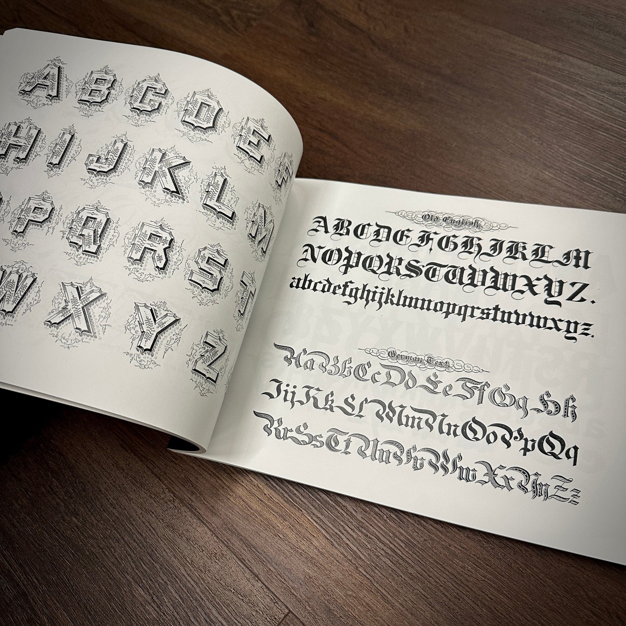 Tattoo Flash Collective Books Sign & Lettering book