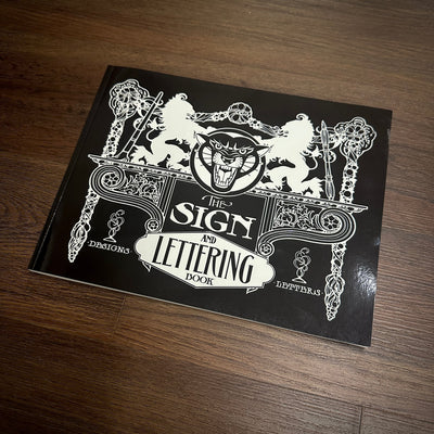 Tattoo Flash Collective Books Sign & Lettering book