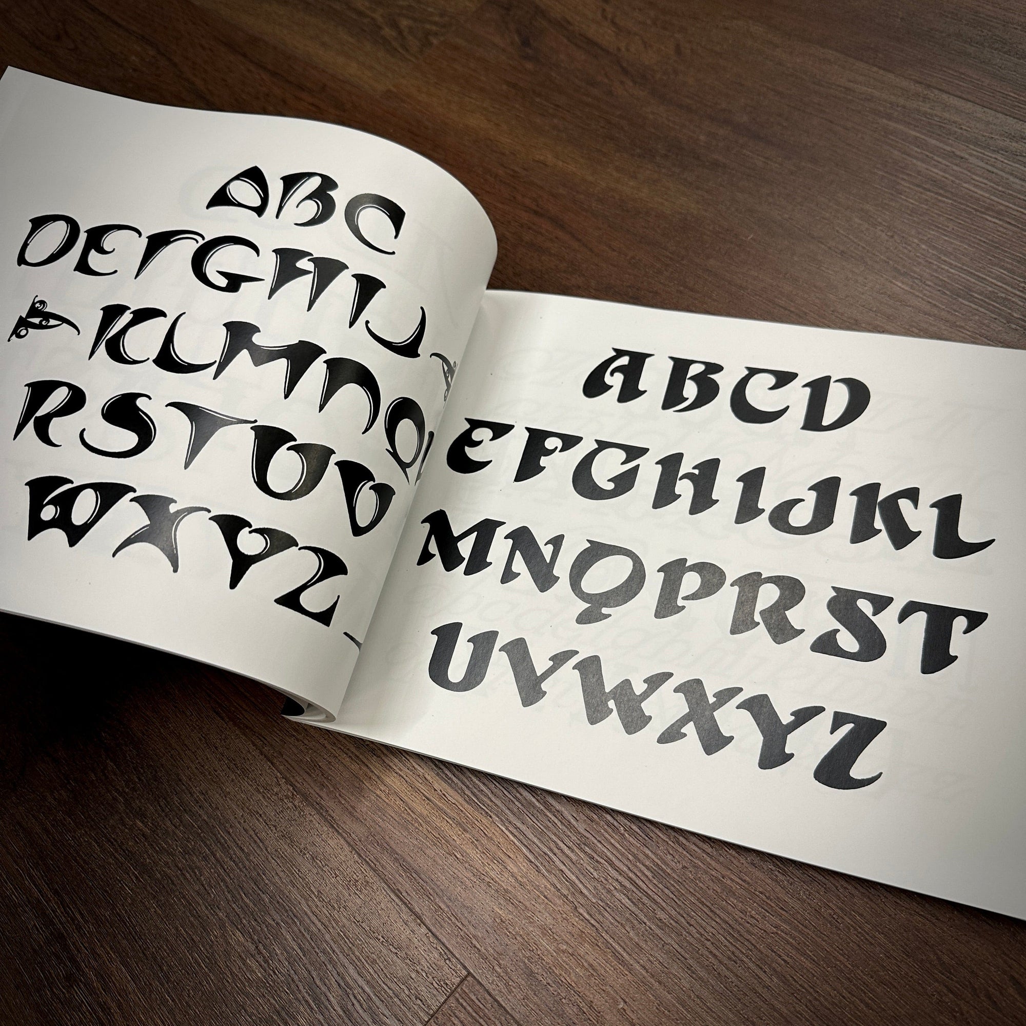 Tattoo Flash Collective Books Sign & Lettering book