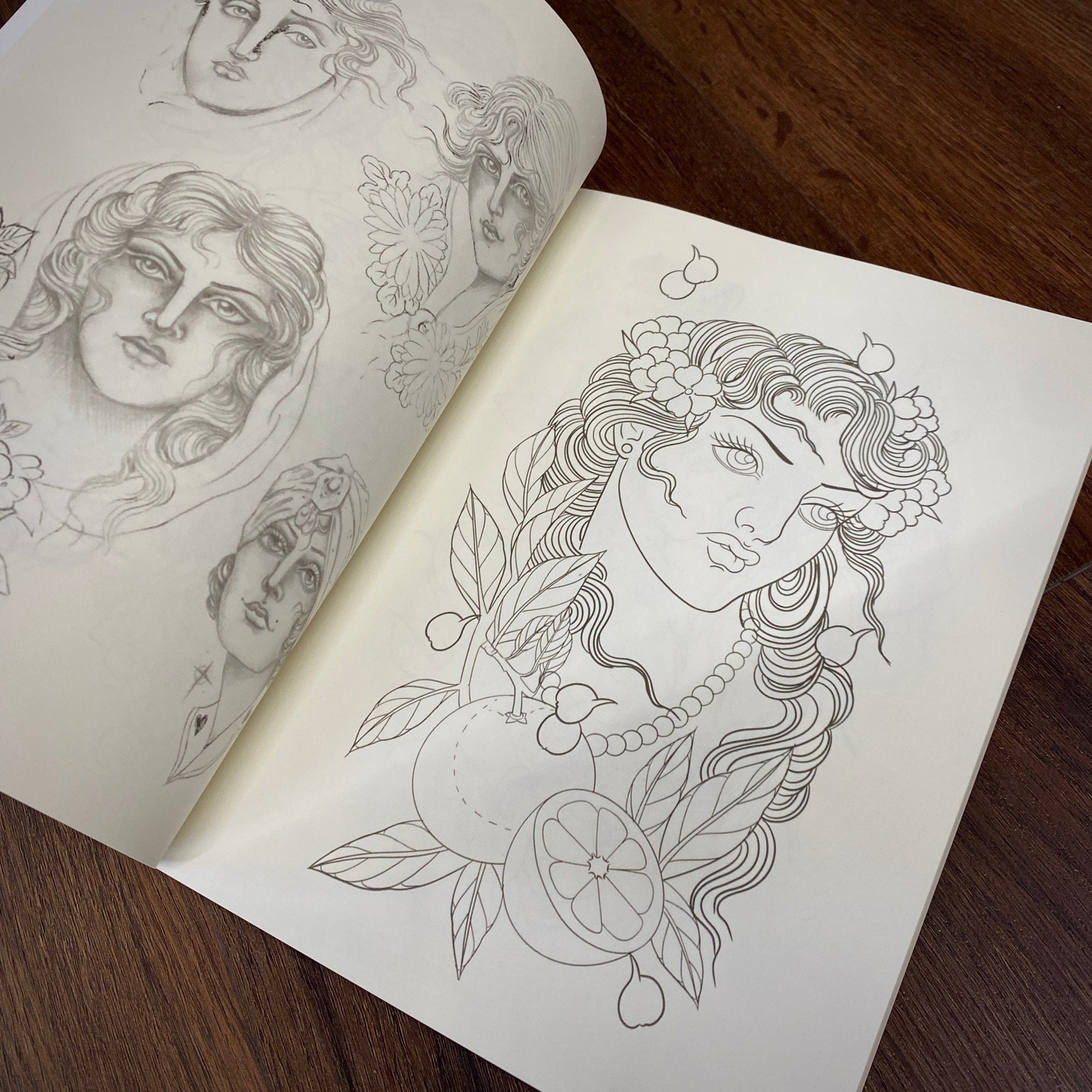 Tracy Demetriou Books Tracy D line drawings Vol.1