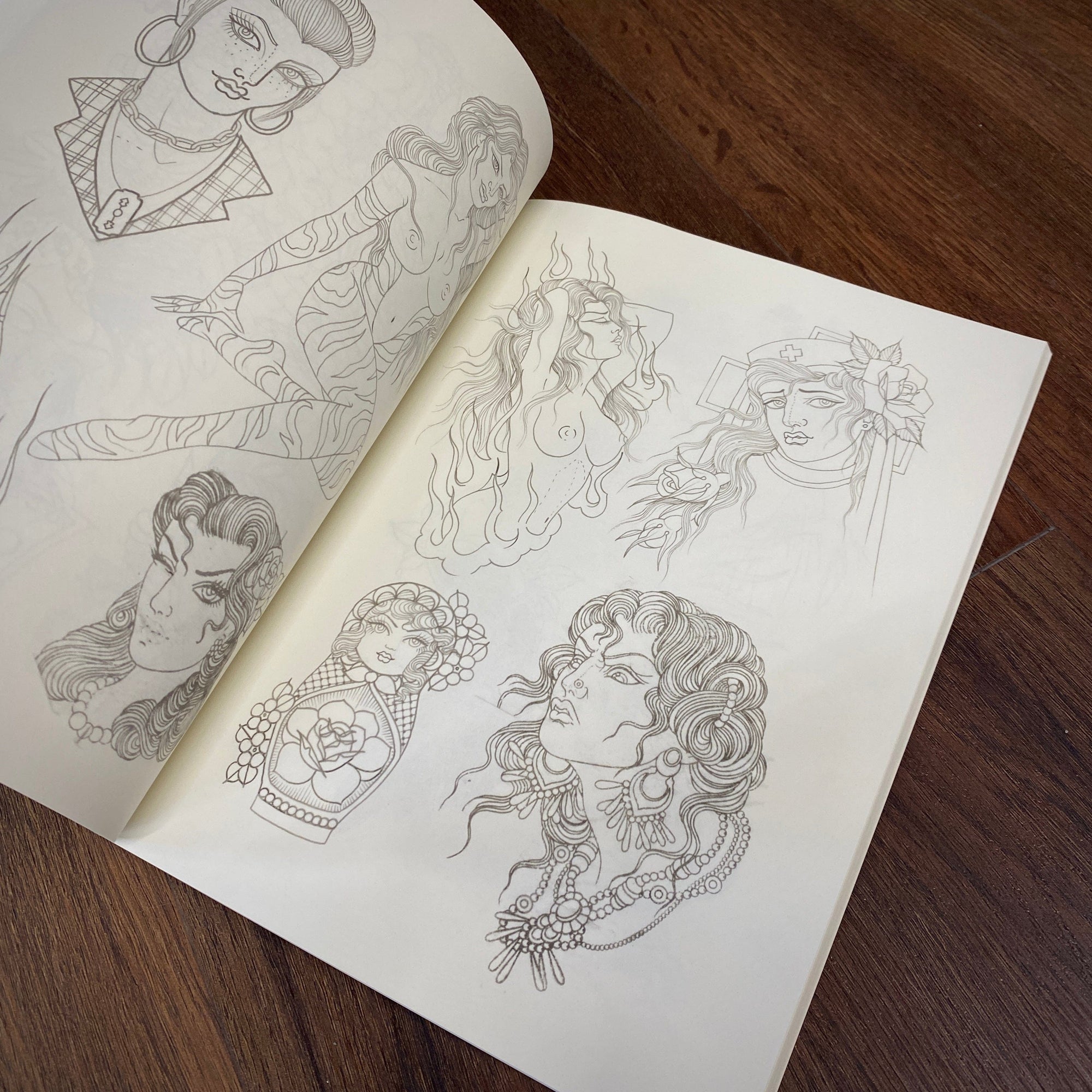 Tracy Demetriou Books Tracy D line drawings Vol.1