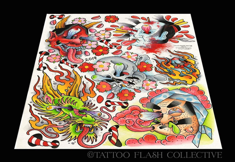 Tyler Harrington prints Tyler Harrington#1- 12"x16" or 18"x24"