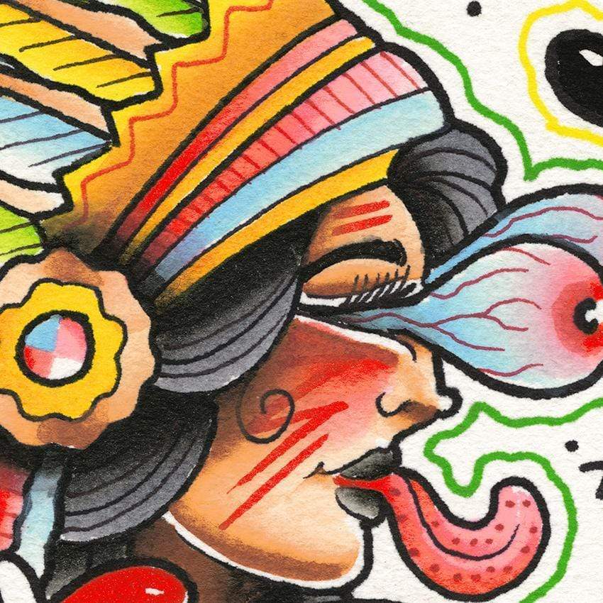 Tyler Harrington prints Tyler Harrington#4- 12"x16" or 18"x24"