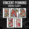 Vincent Penning digital download Vincent Penning 5 page Digital Flash #1-#5